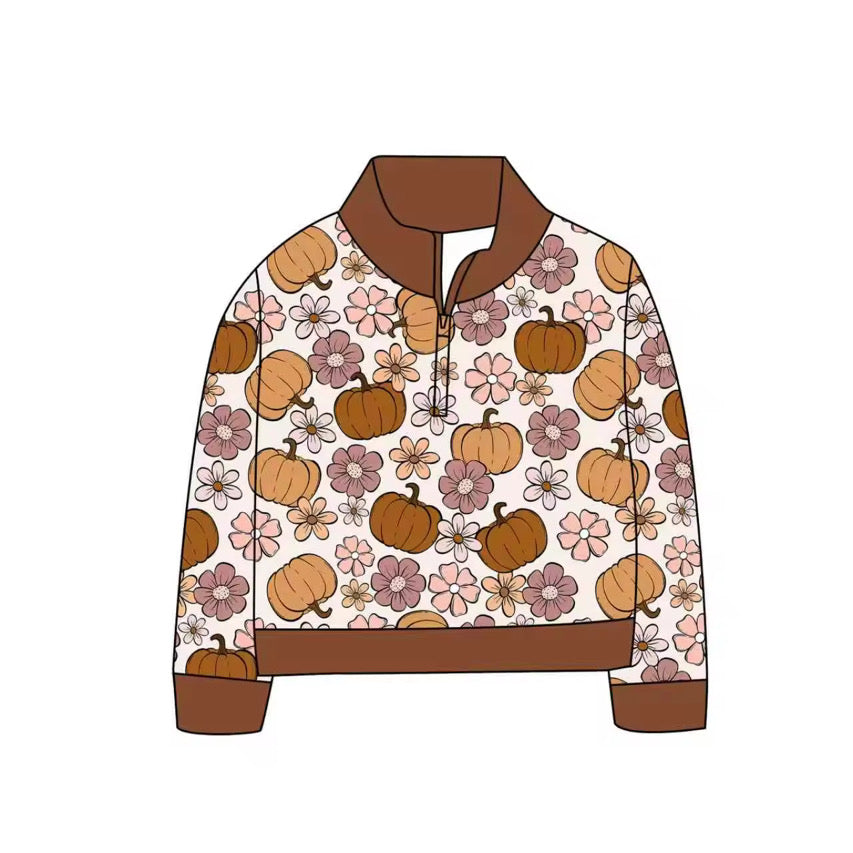 Fall Flower Child Pullover