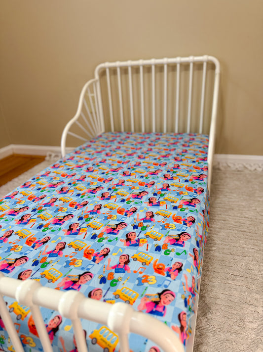 Blue Rachel Sheets