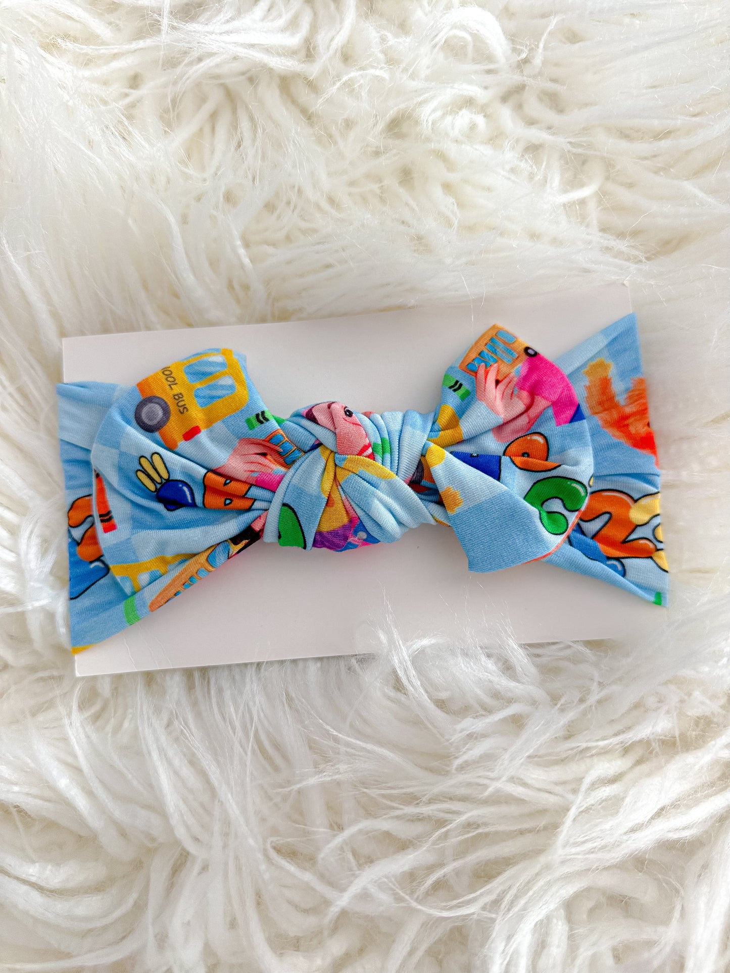 Rachel Infant Bamboo Bow