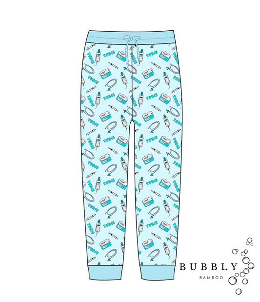 Blue Tube Adult Joggers